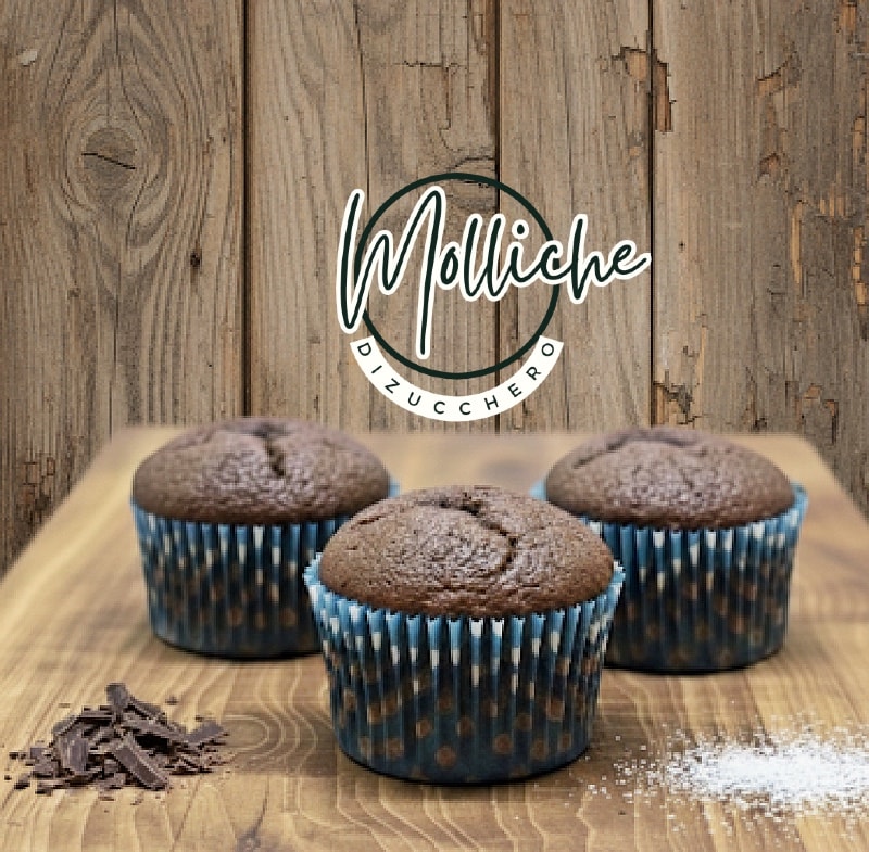 Zeer zachte cacao muffins