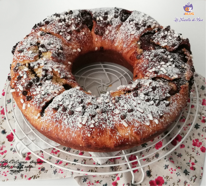 Briochebrood met Nutella