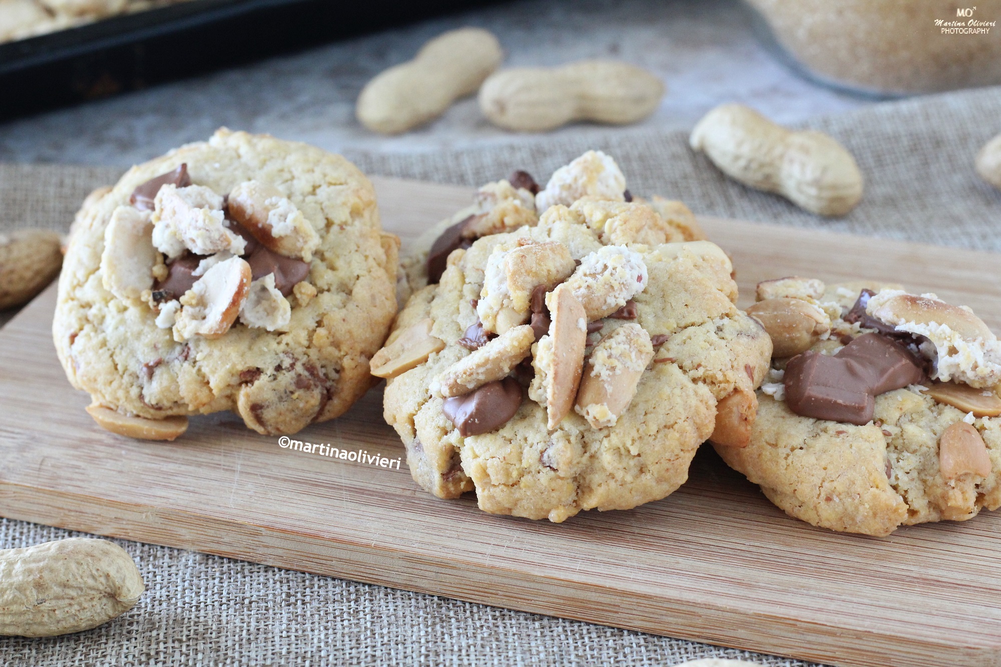 Crumbl cookies pinda’s en chocolade