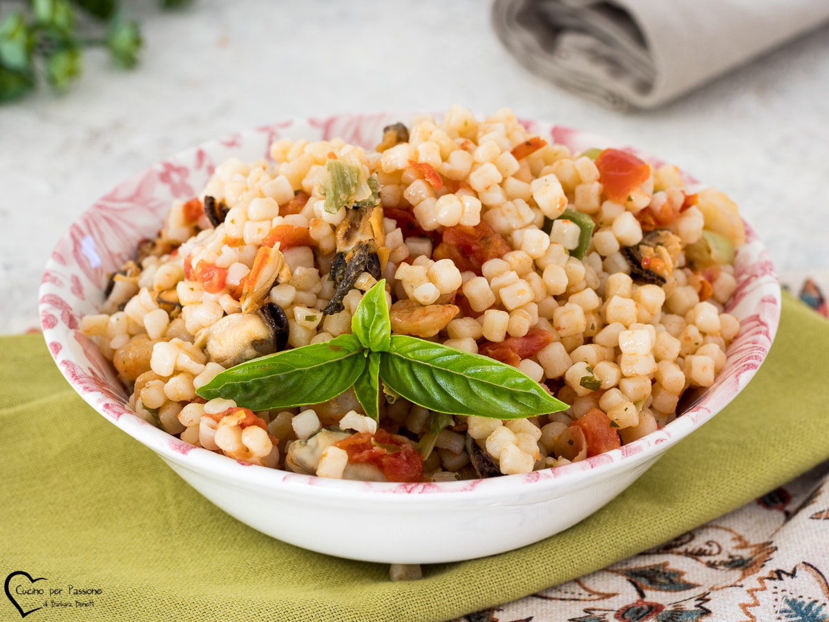 FREGOLA MET ZEEVRUCHTEN