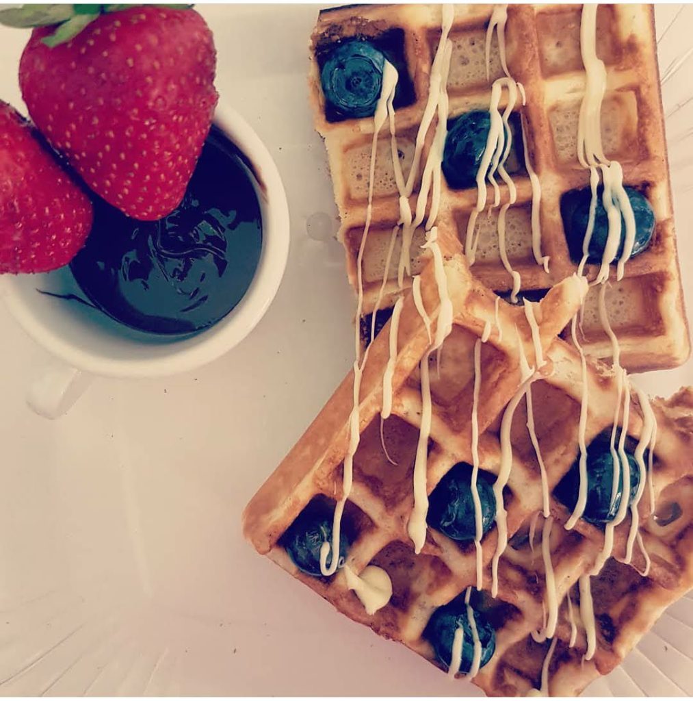 recept Brusselse wafel met gist ViaggiandoMangiando
