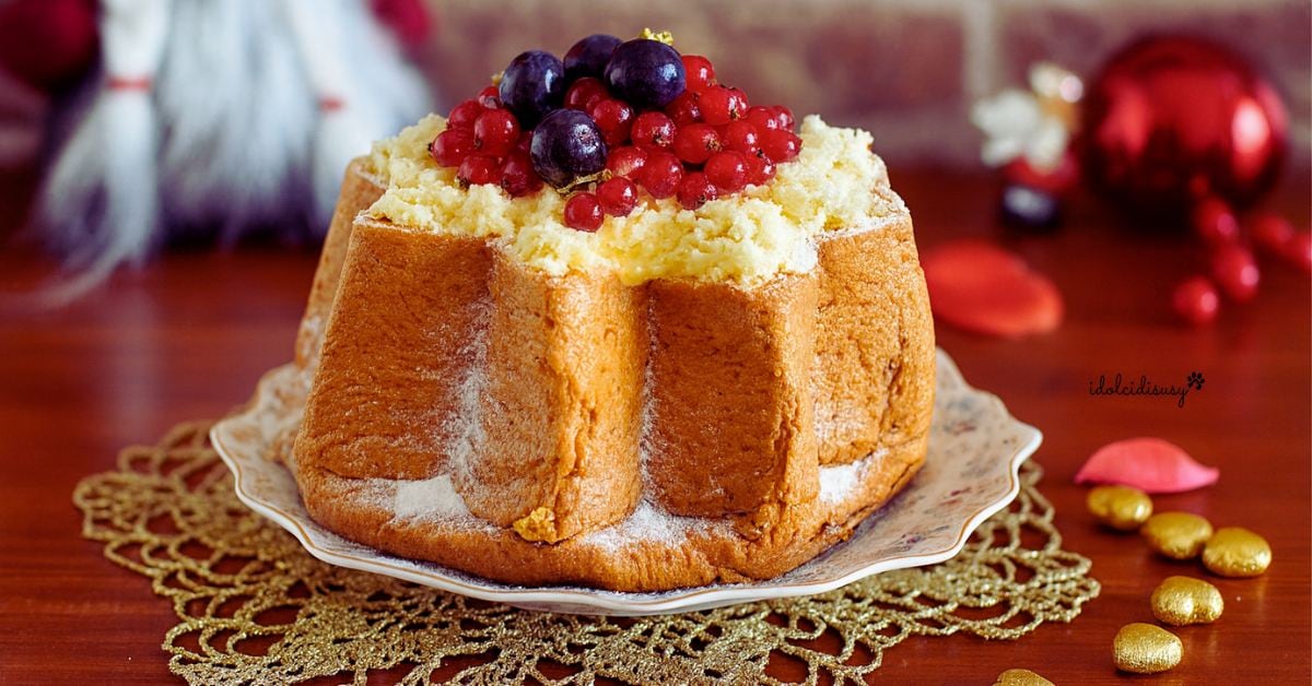Gevulde pandoro met mascarponecrème: eenvoudig en spectaculair recept