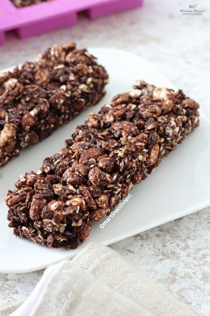 Havermout en chocolade repen