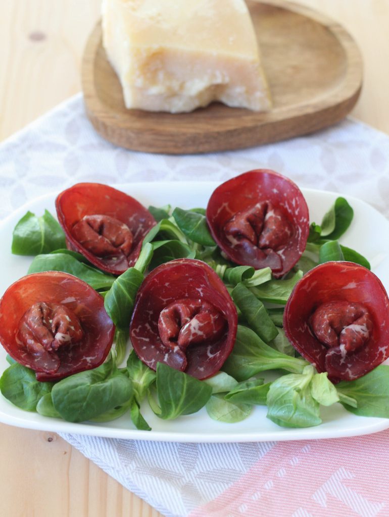 tortelli van bresaola