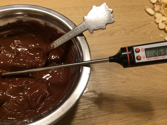 mendiant schijfjes van pure chocolade