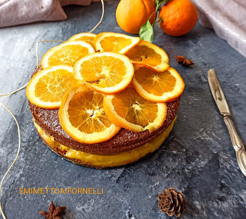 SINAASAPPEL CAKE MET WATER CRÈME