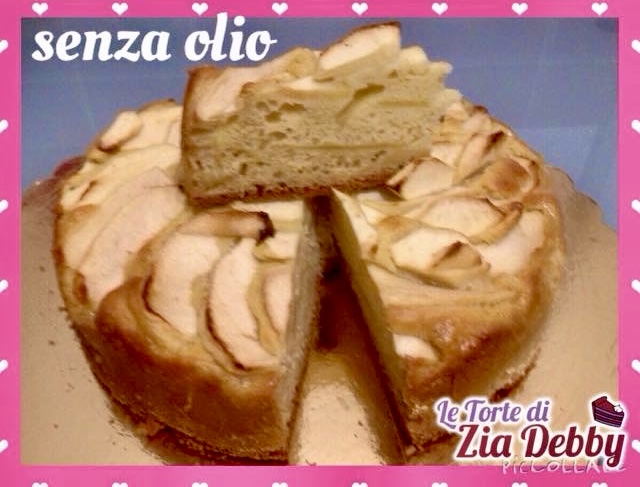 Appeltaart met stevia en zonder toegevoegde vetten.