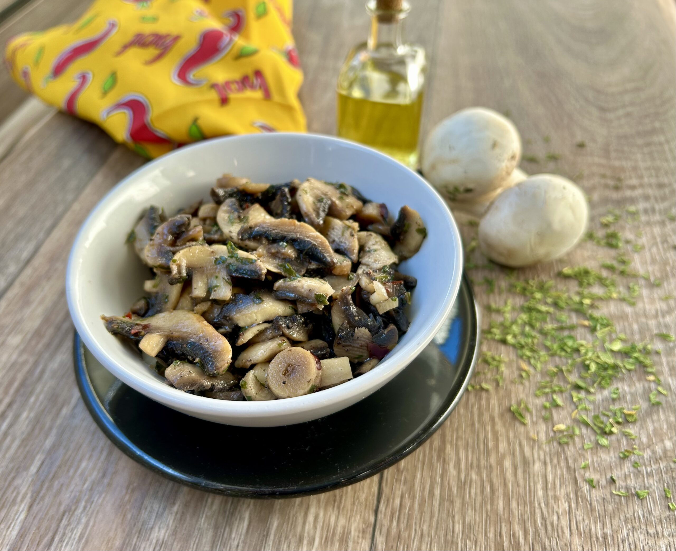 Gebakken Champignons