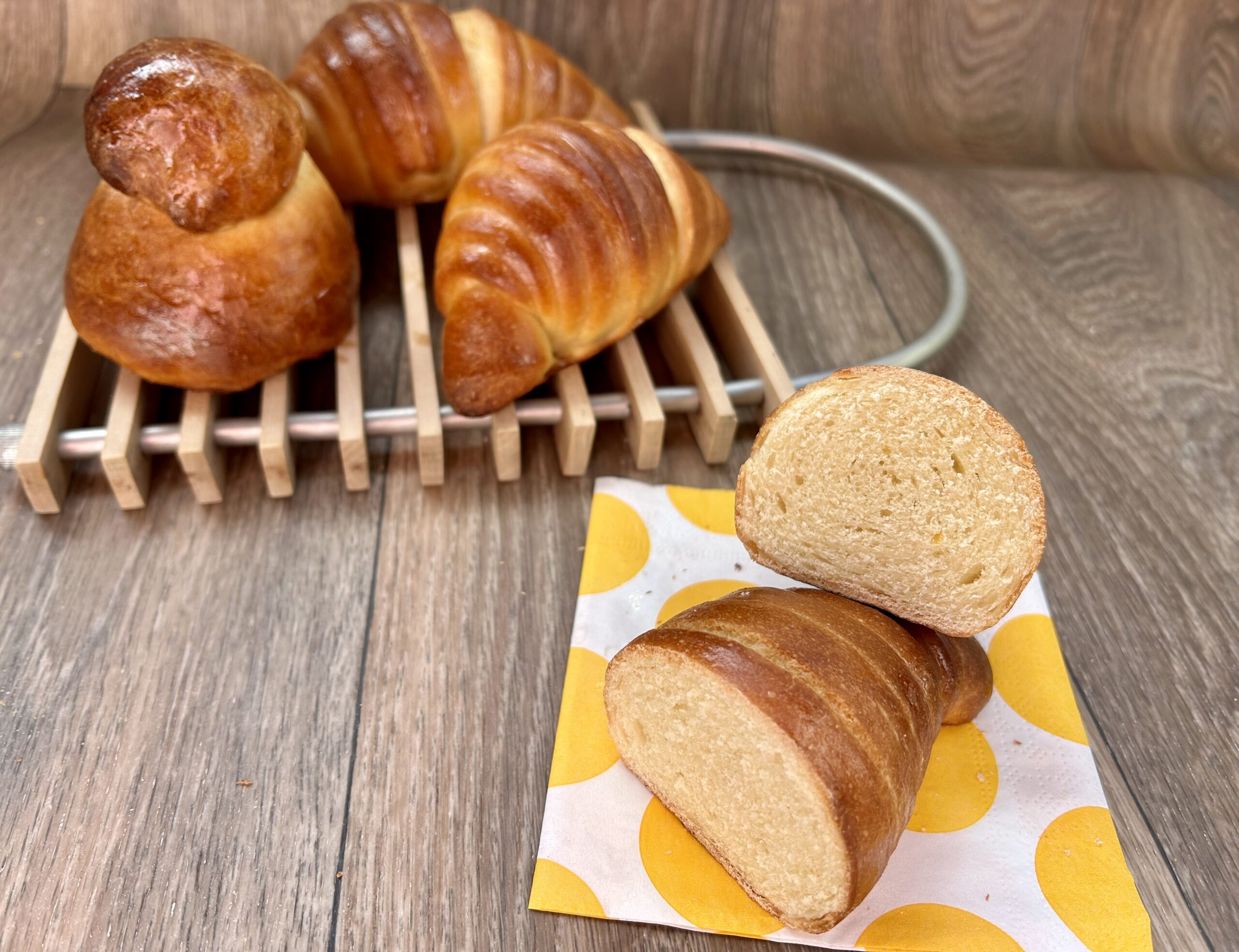 Brioche met zuurdesem