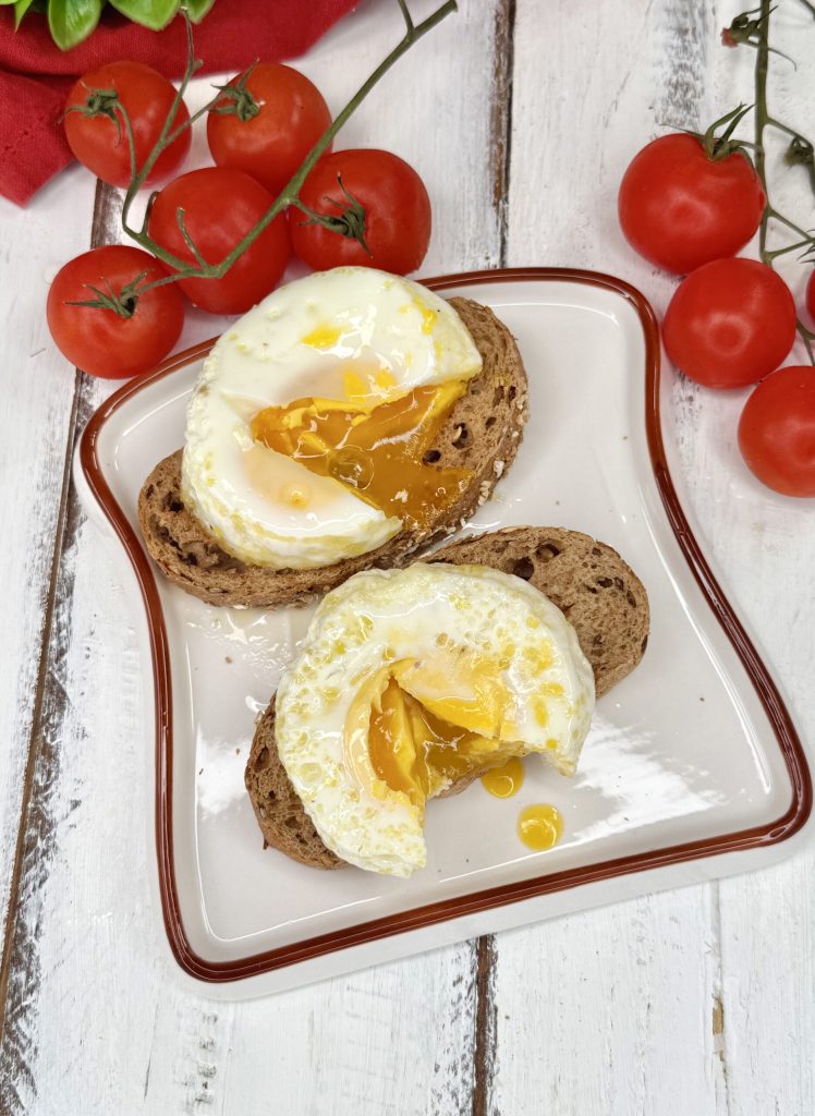 Gebakken eieren in de airfryer