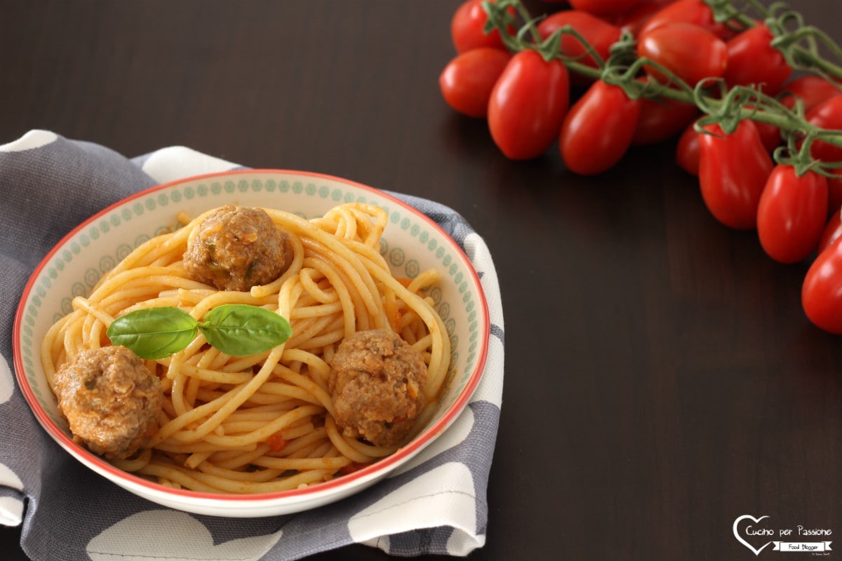 Spaghetti met gehaktballen
