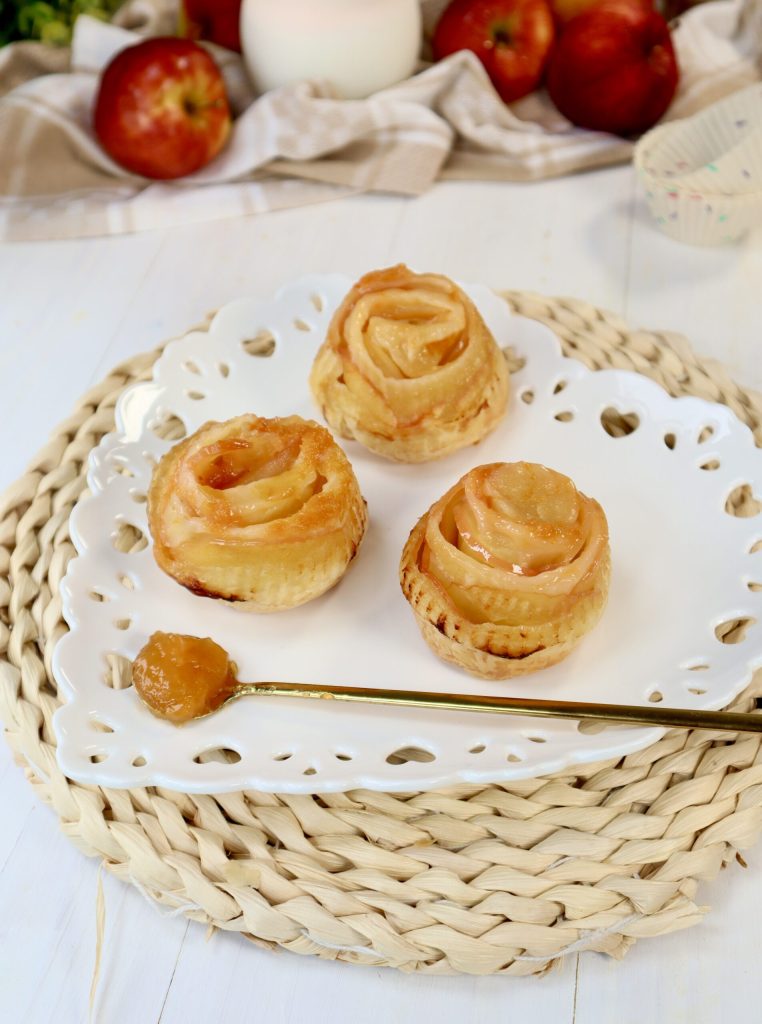 Appelrozen in de heteluchtfriteuse