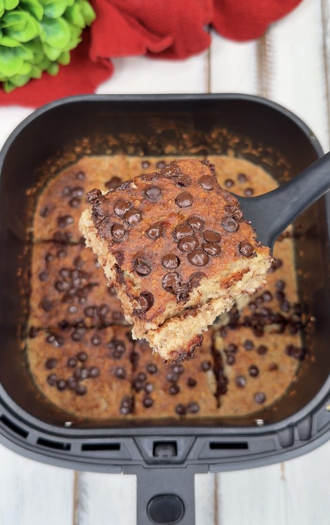 Bananen Baked Oatmeal in de Airfryer