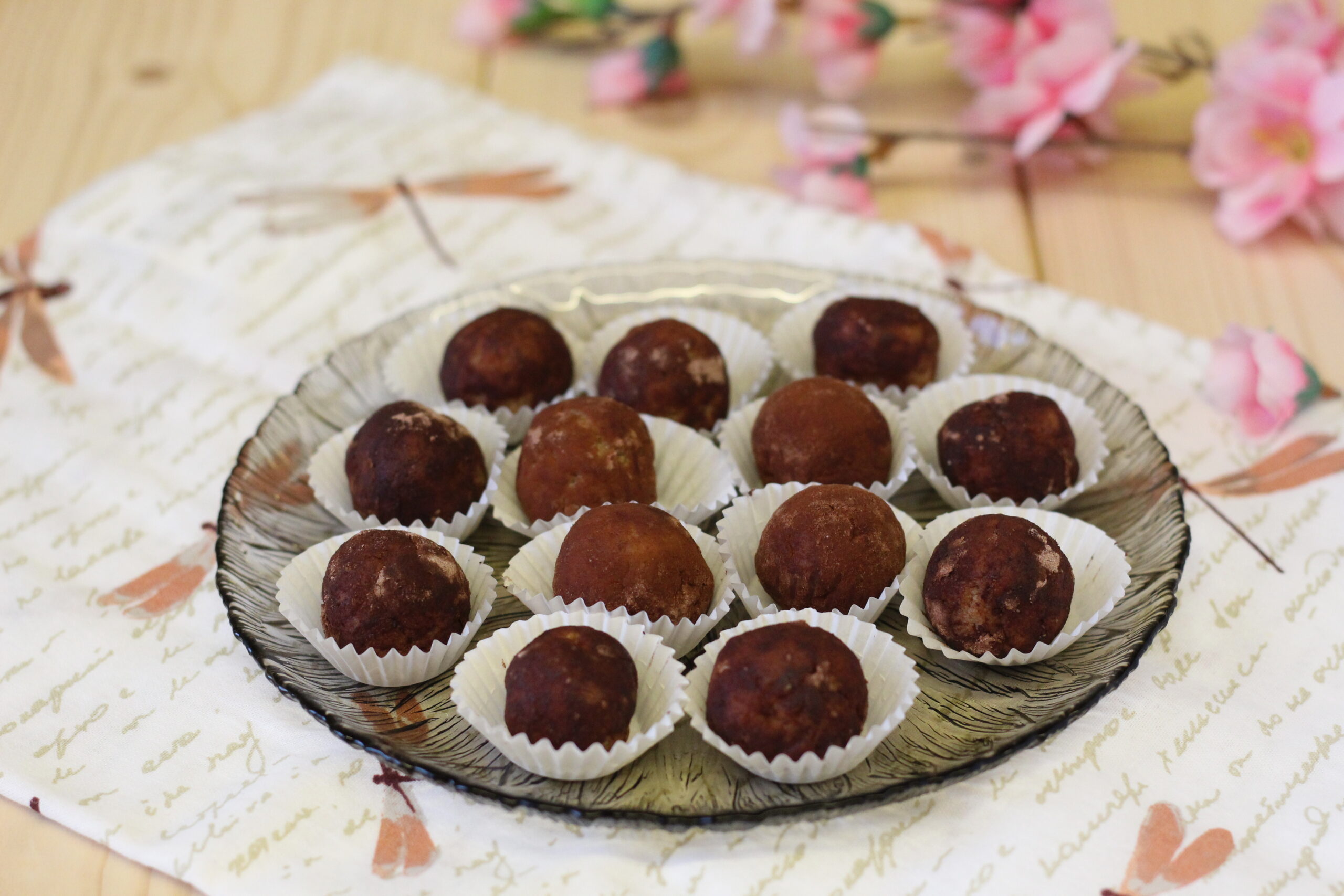 Pavesini-truffels met koffie en mascarpone