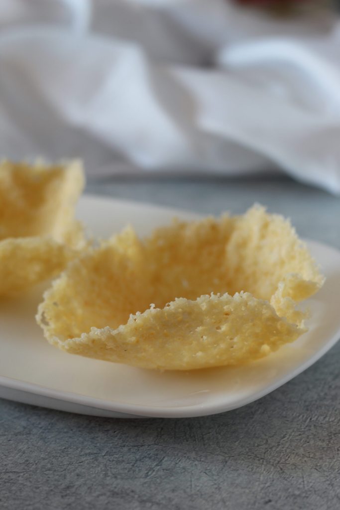 parmezaanmandjes uit de magnetron