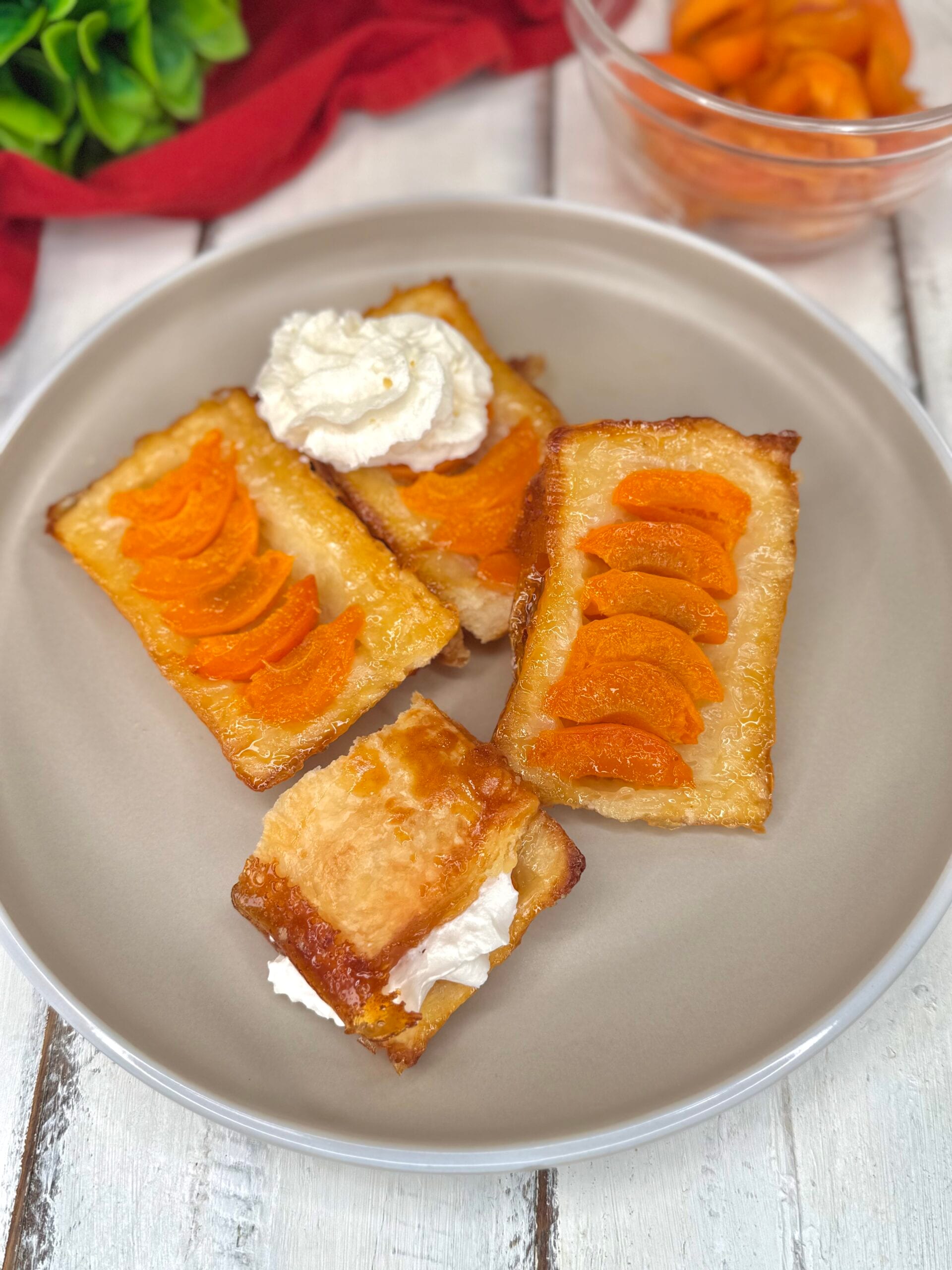 Mini Abrikozen Tarte Tatin