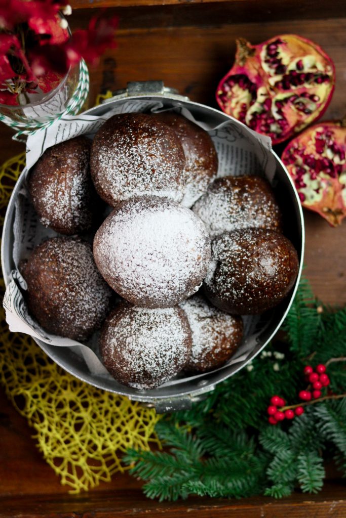 CACAO BROODJES MET CHOCOLADESTUKJES