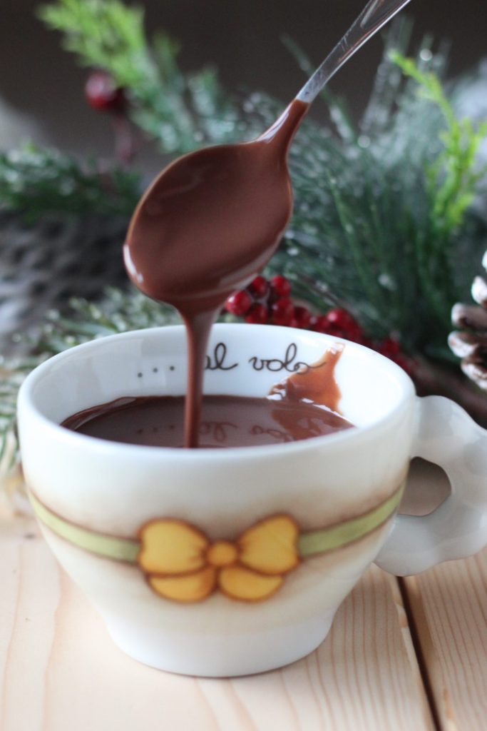 dikke warme chocolademelk Bimby