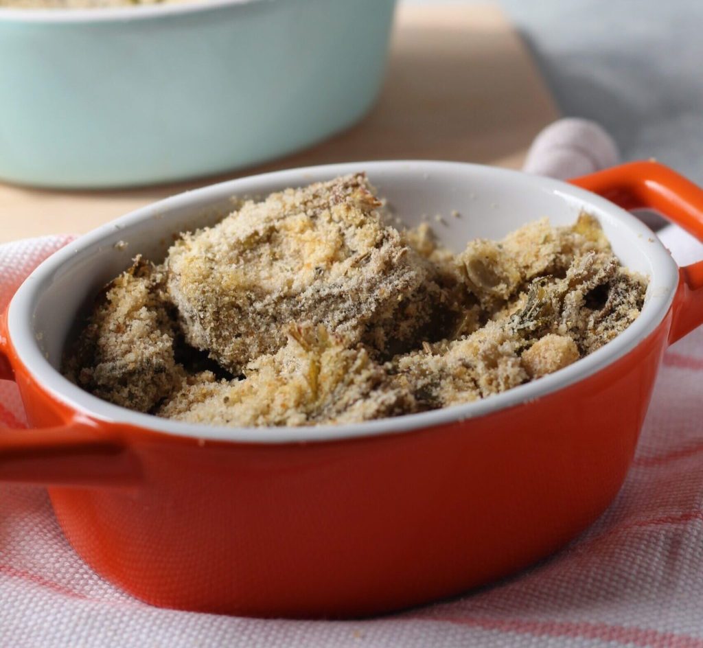 artisjokken gegratineerd in de oven