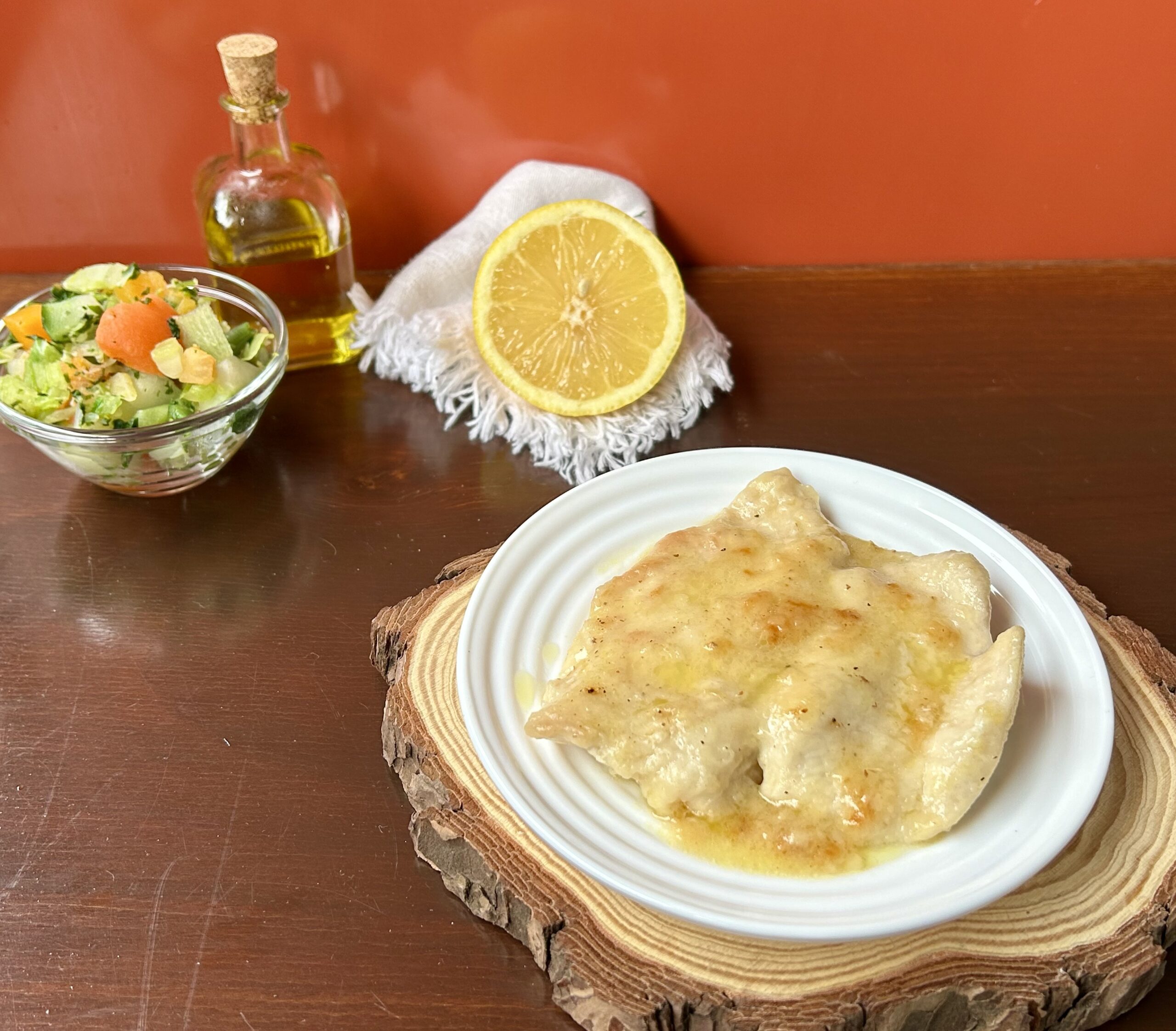 Kipfiletscaloppine met citroen
