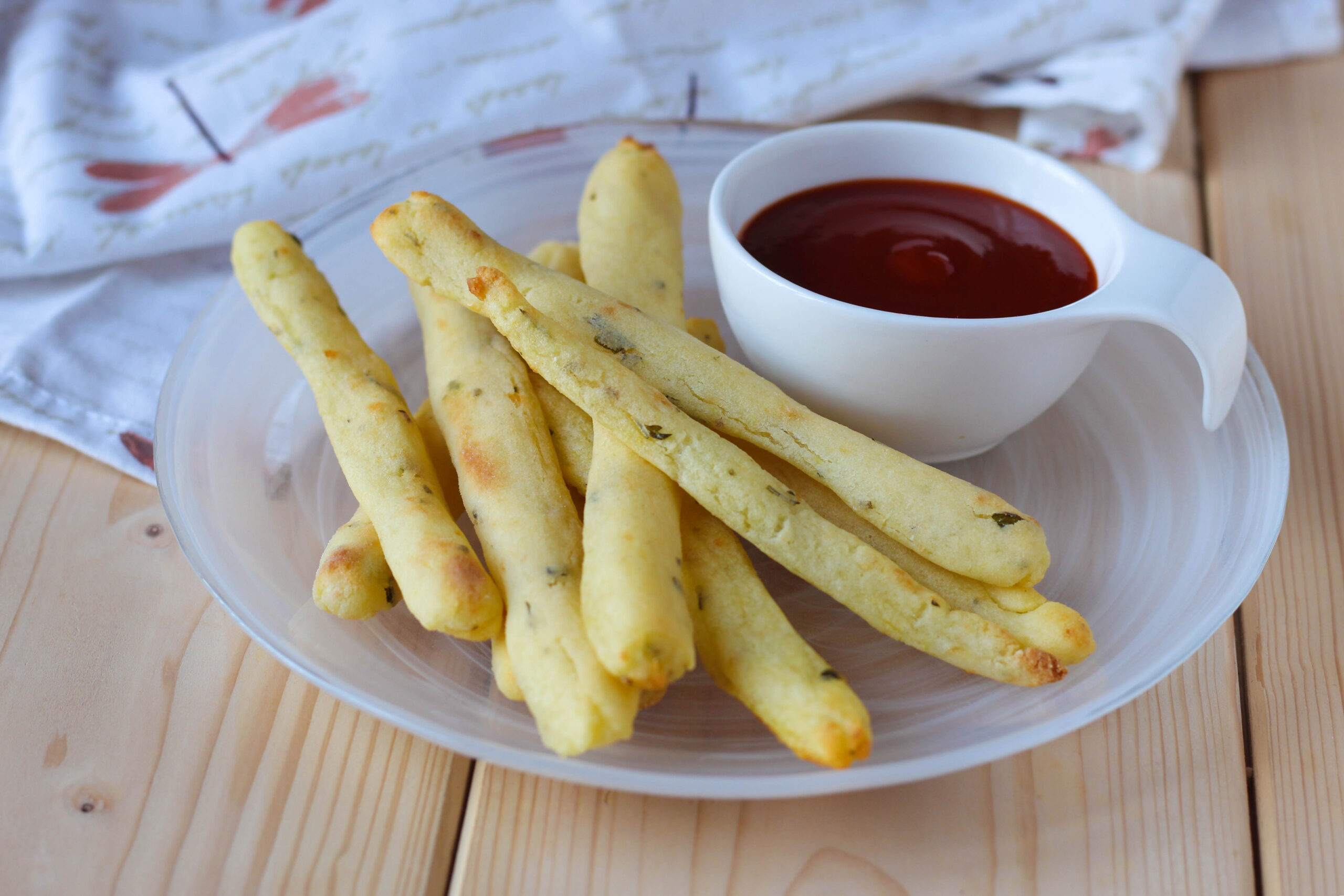 Geroosterde aardappelstaafjes