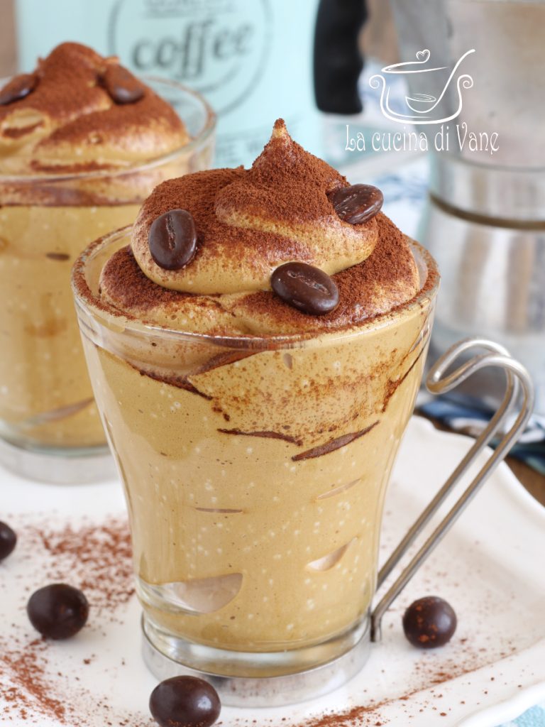 Koffiecrème met water