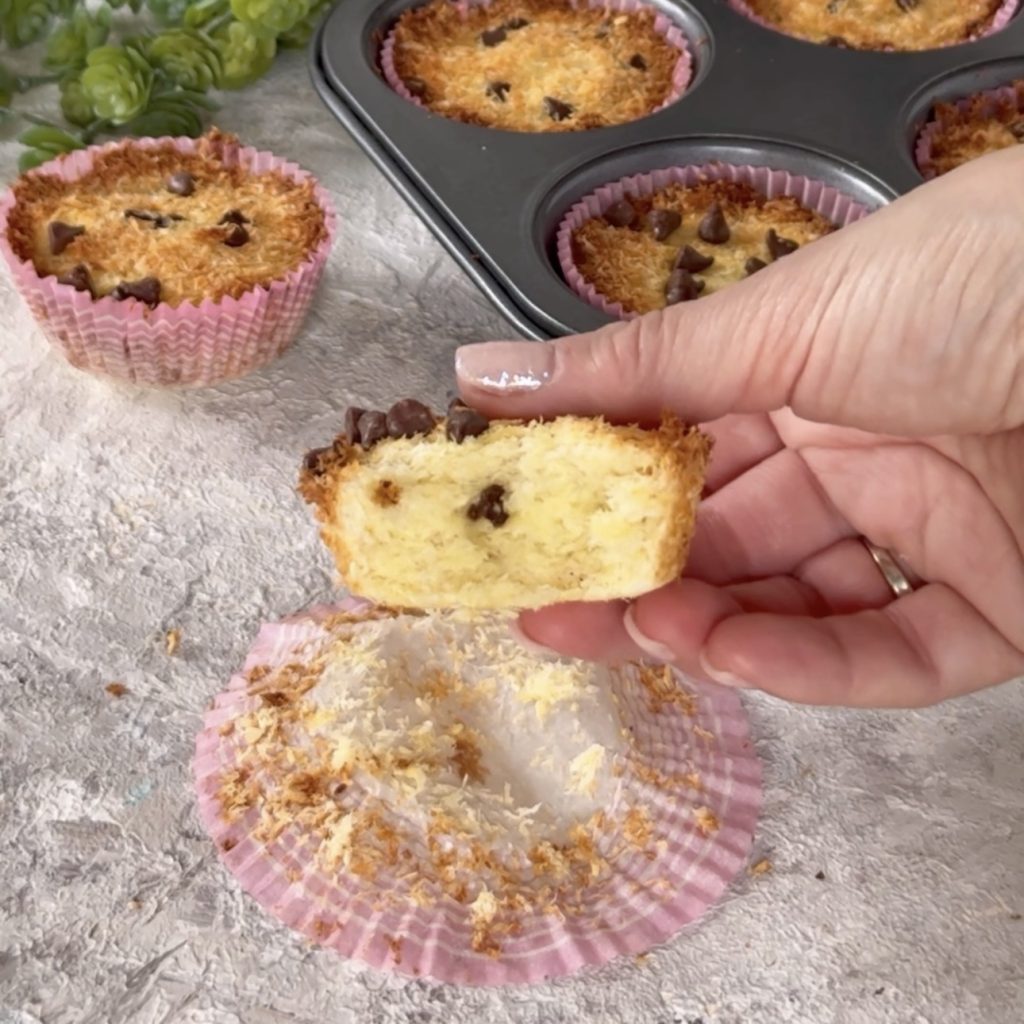 Kokos- en chocoladekoekjes