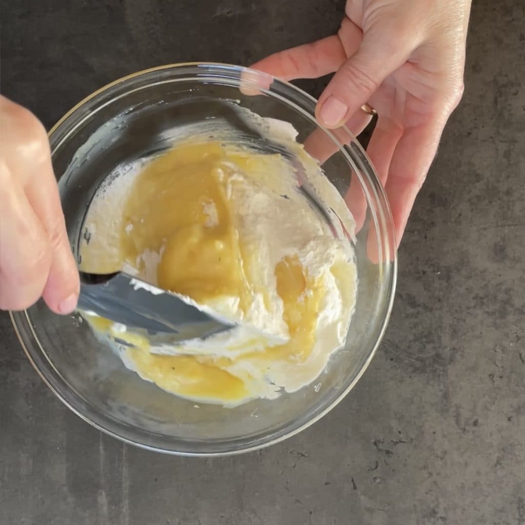 Koude taart met pavesini en nutella