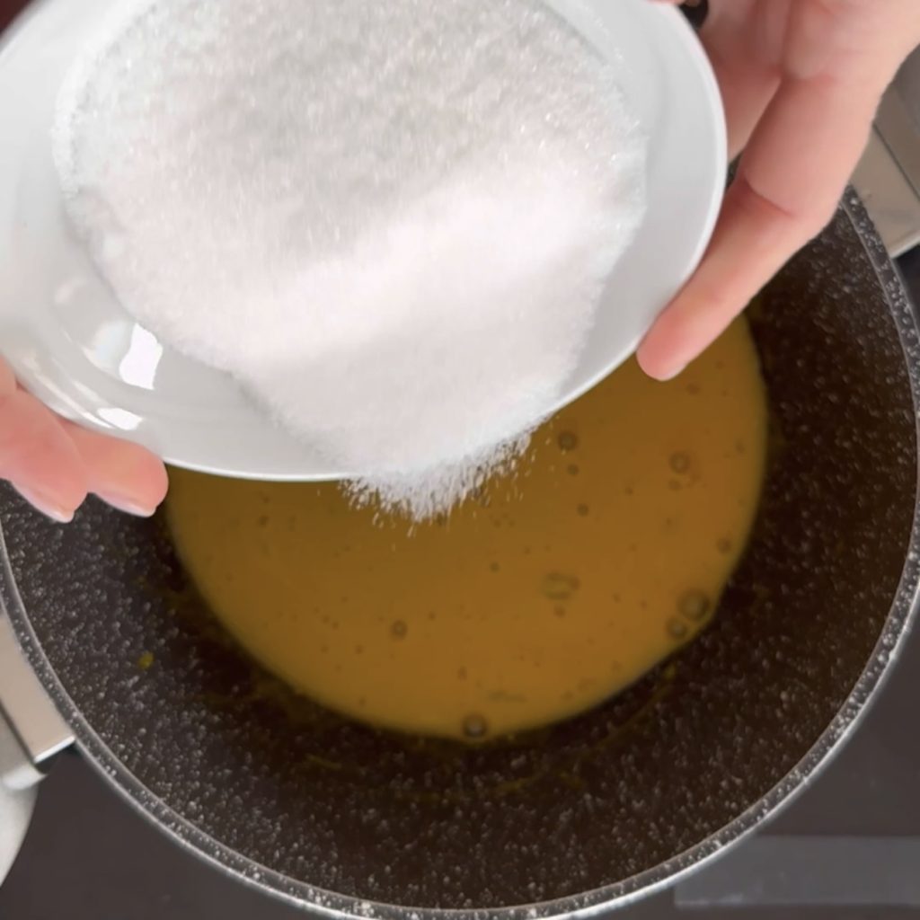 Millefeuille met aardbeien