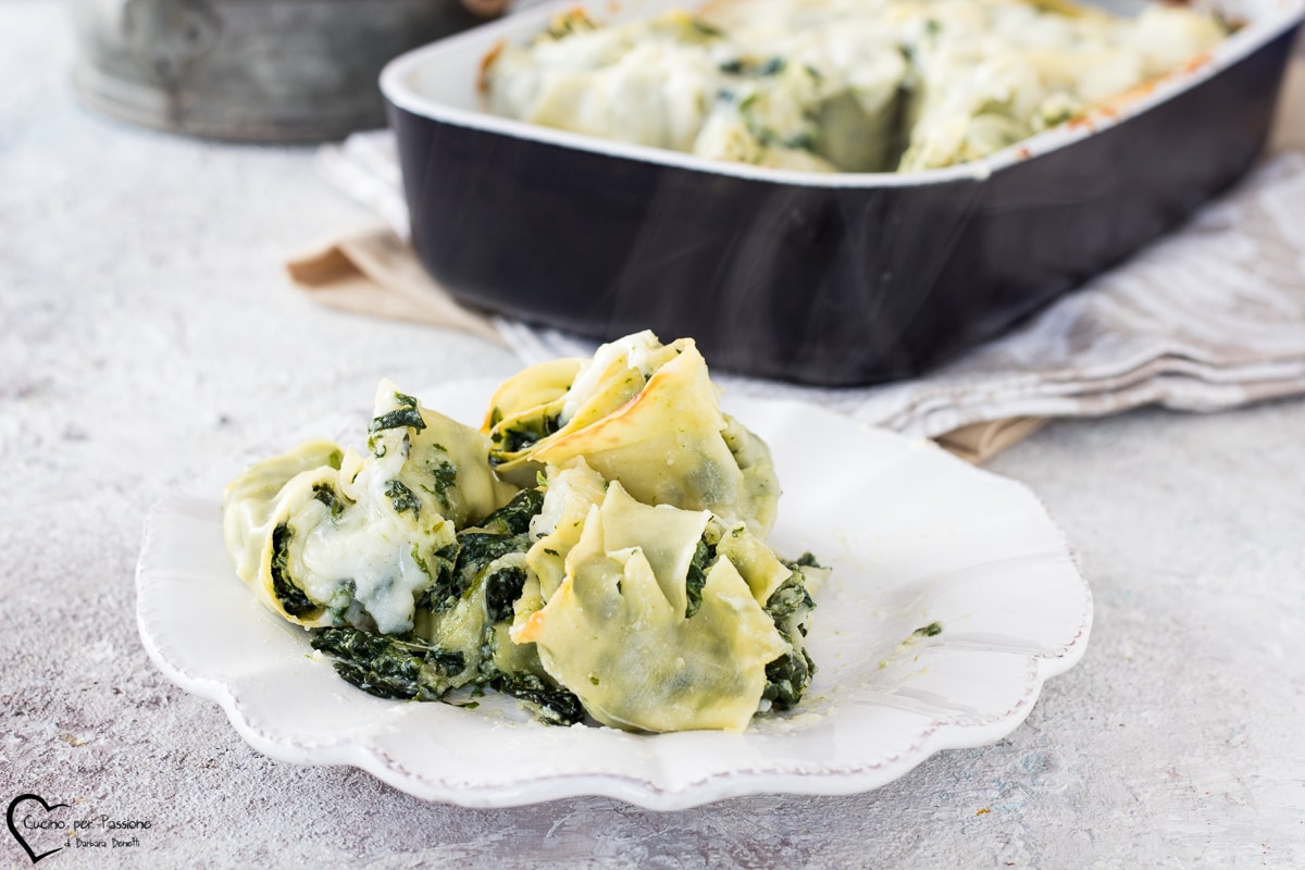 OPGEROLDE LASAGNE MET SPINAZIE EN RICOTTA