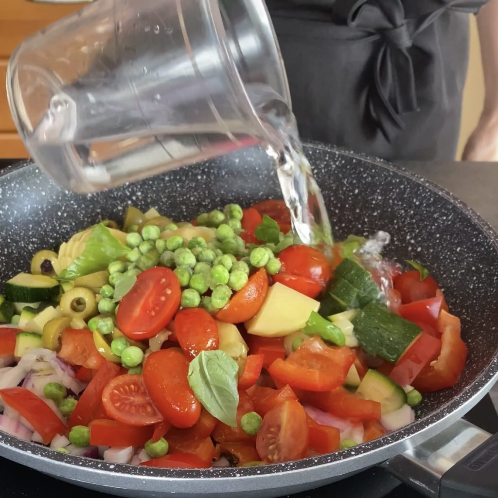 Ovenschotel Frittata met groenten