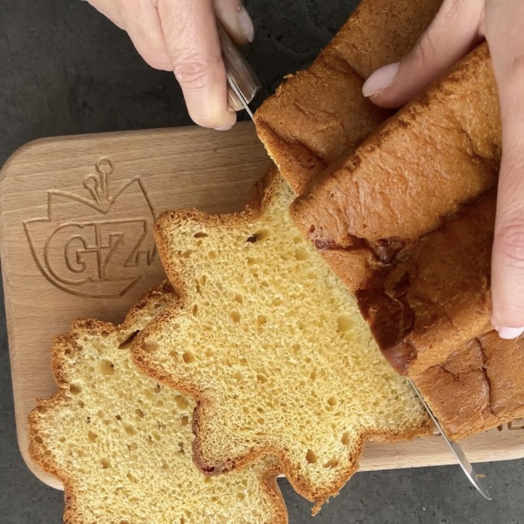 Pandoro truffels met pistache