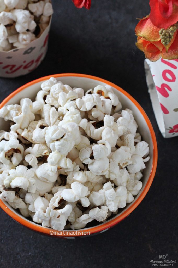 Popcorn in de heteluchtfriteuse