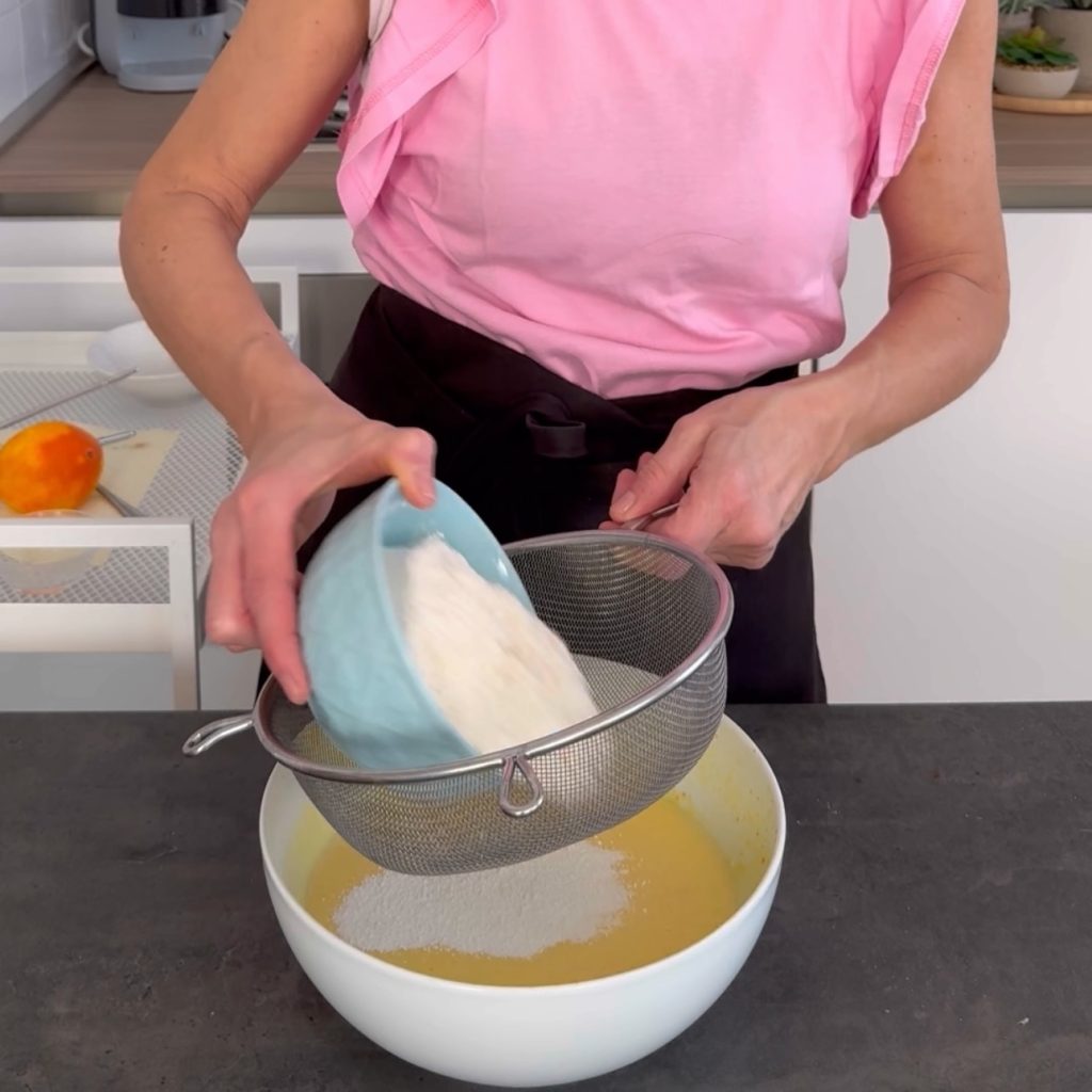 Ricotta en sinaasappeltaart uit de airfryer 1