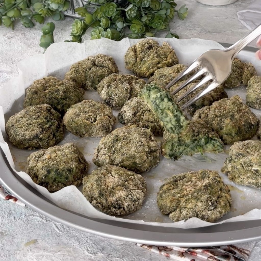 ricotta en spinazieballetjes