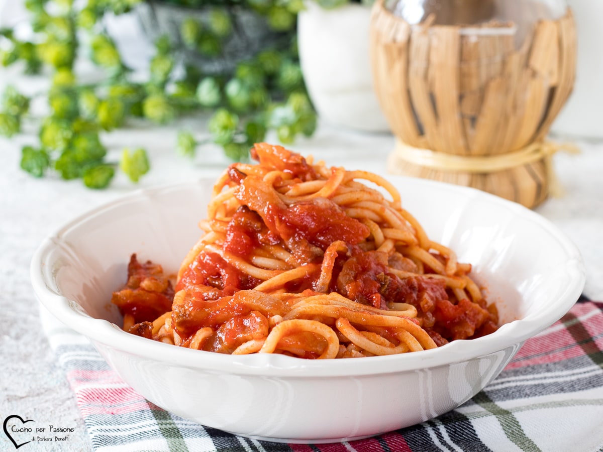 SPAGHETTI ALL’AMATRICIANA