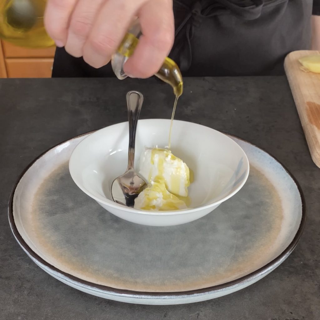 Sperziebonen en aardappelsalade