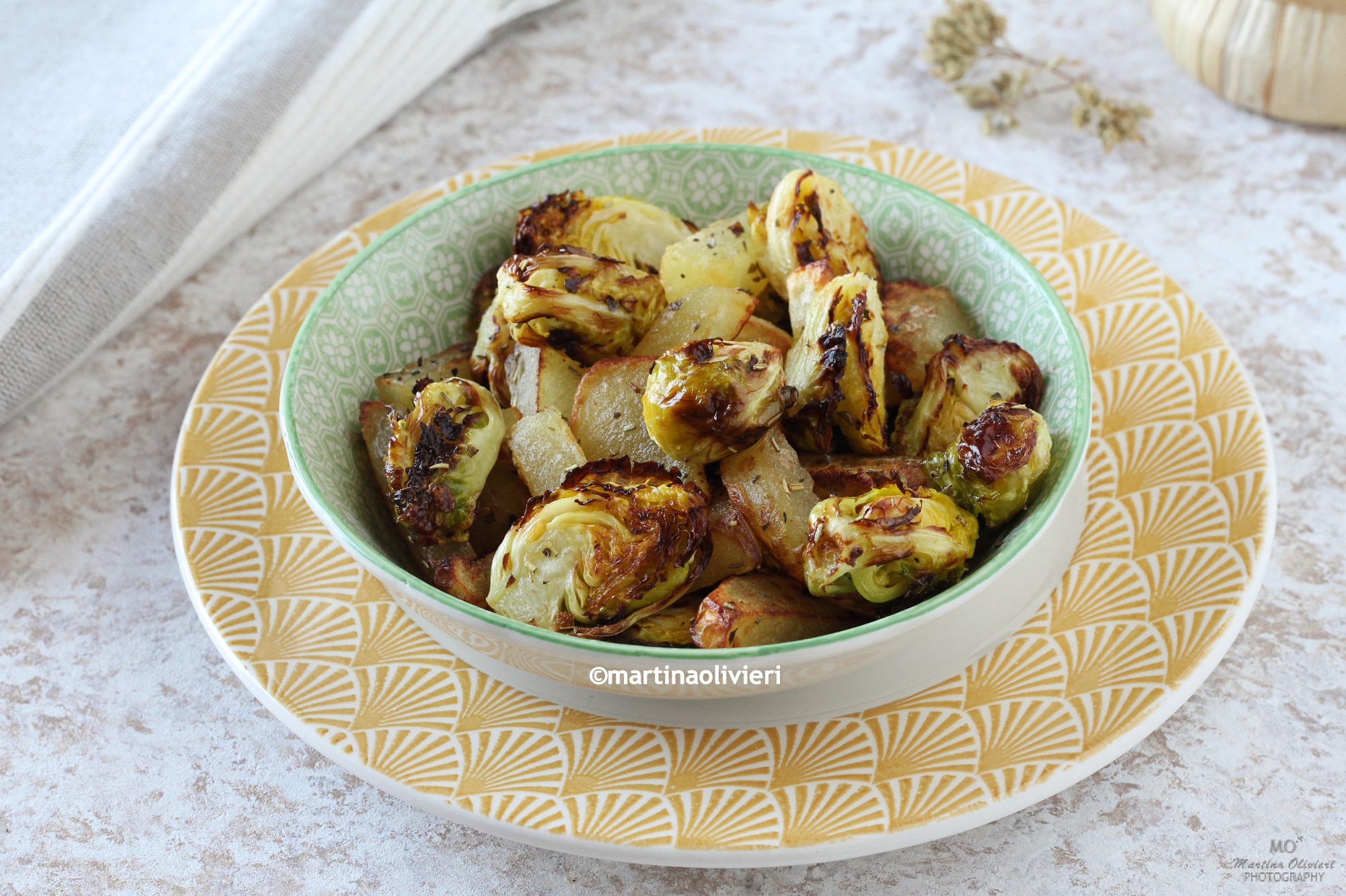 Spruitjes en aardappelen – Heteluchtfriteuse