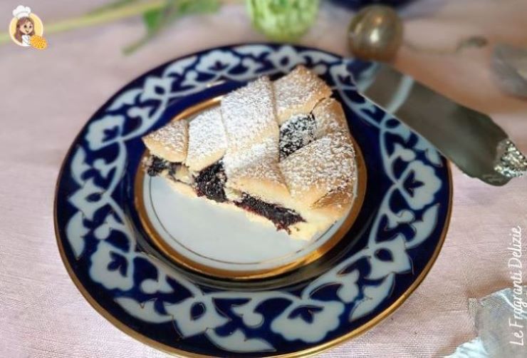 Taart met zure kersenjam: een smaakexplosie