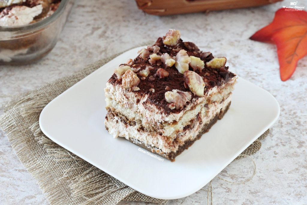 Tiramisu met kastanjes