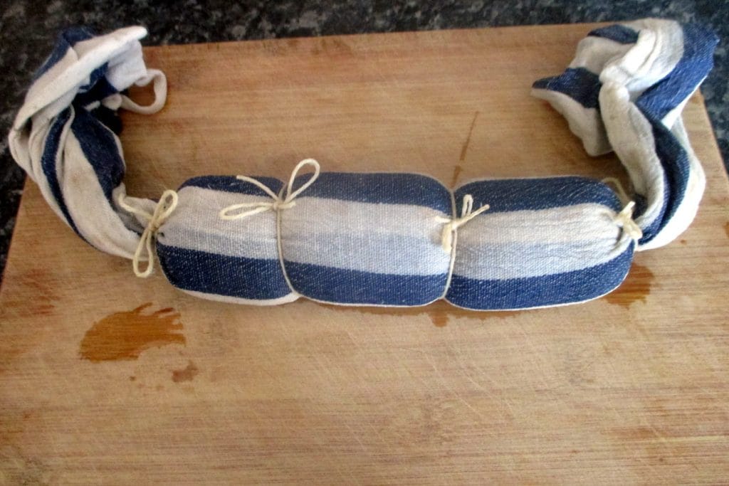 Veganistische plakjes met kikkererwten en olijven, Eet zonder Buik