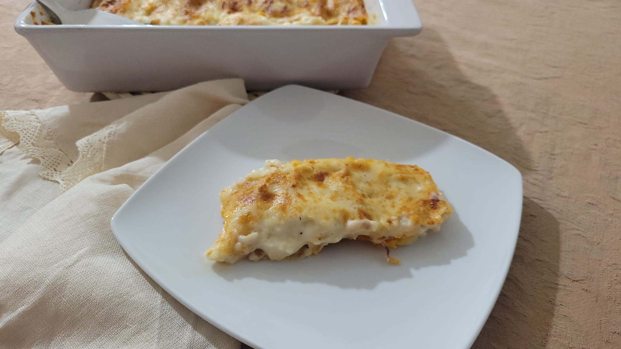 Cannelloni van Pane Carasau in Airfryer