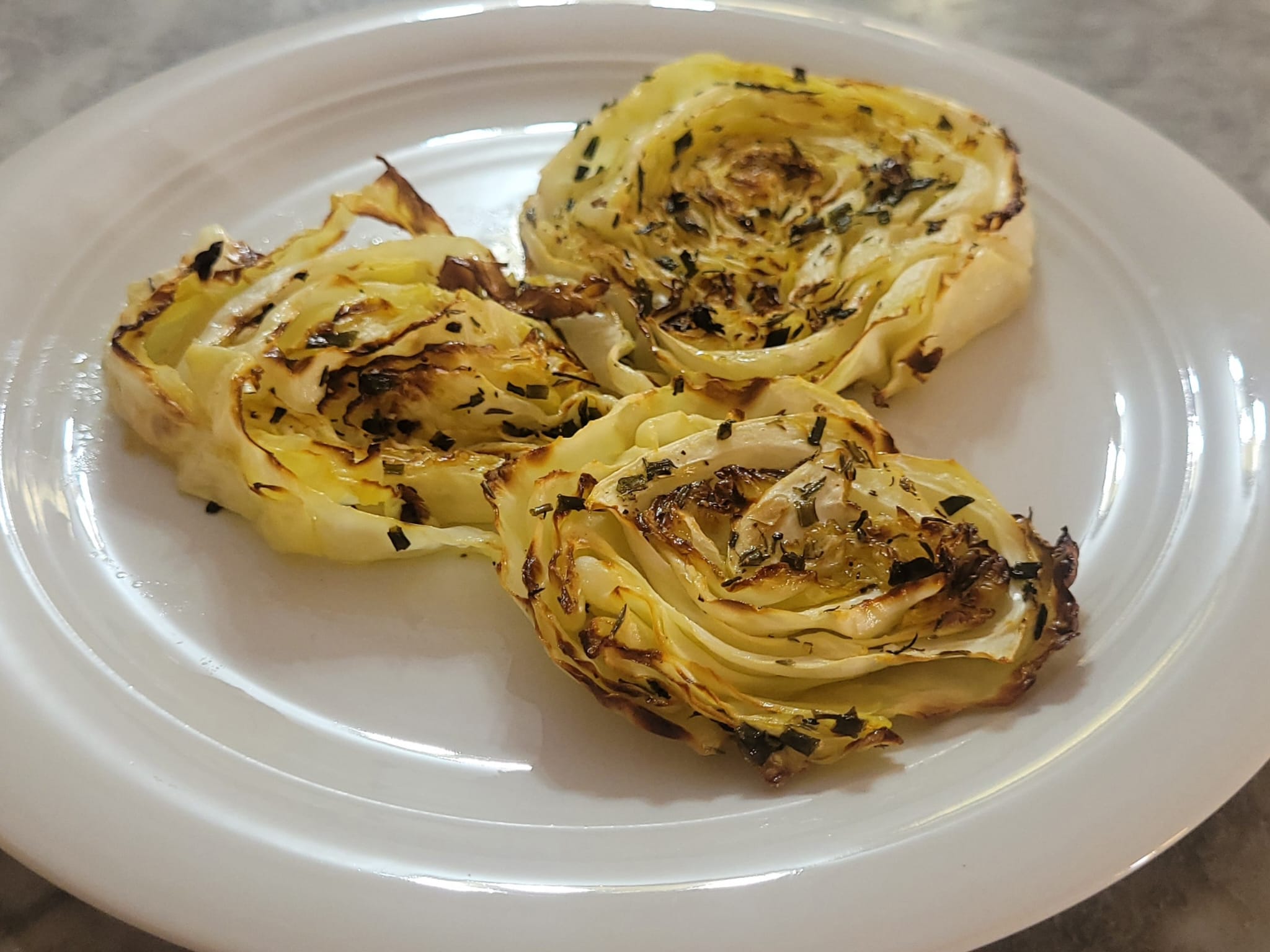 Geroosterde Witte Kool in de Airfryer