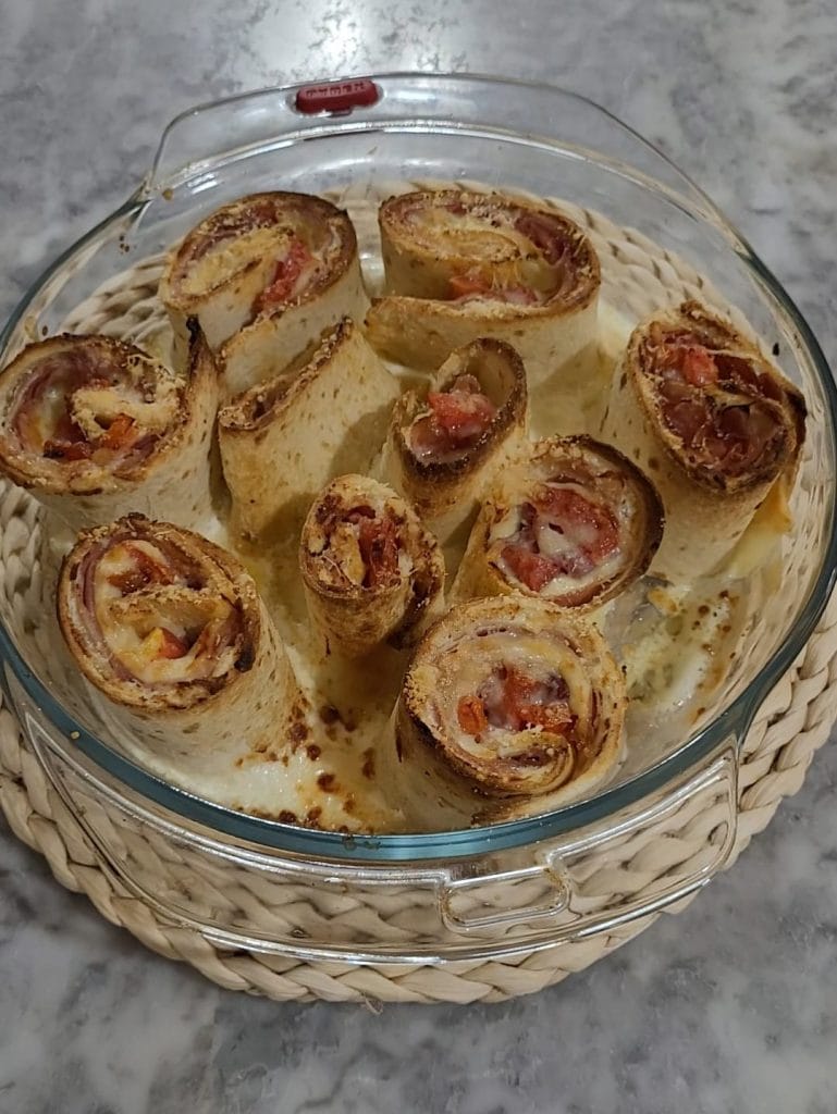 Piadina Rolletjes in airfryer