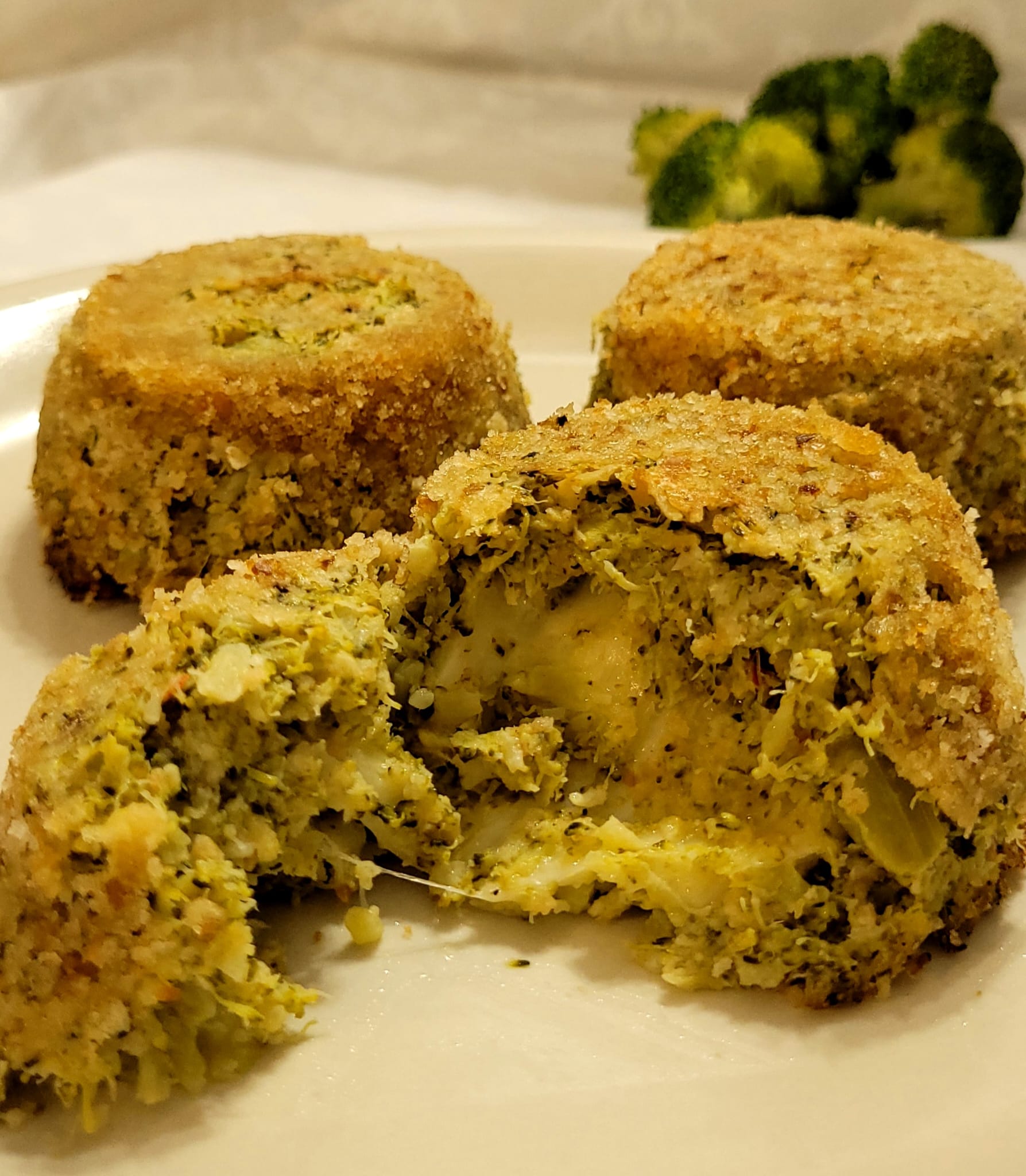 Broccolettaartjes in de Airfryer