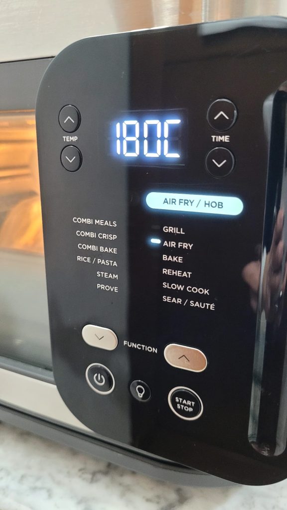 Koolvis in Sinaasappel Folie uit de Airfryer