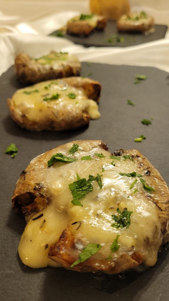 Gorgonzola Geplette Aardappelen in de Airfryer