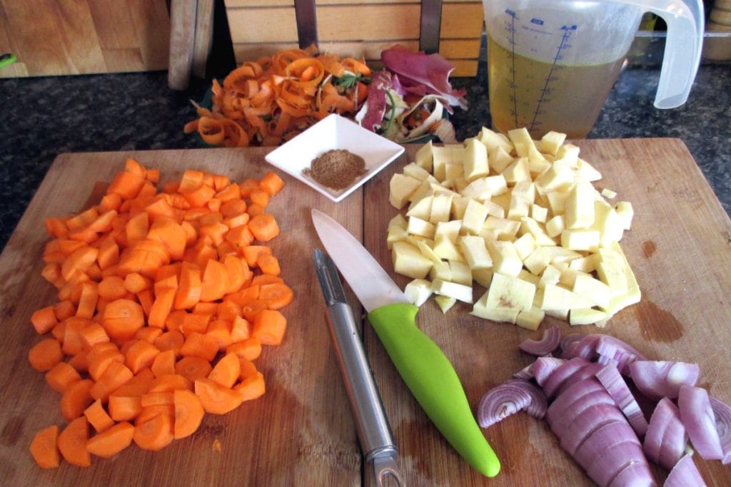 Wortelsoep, Eet zonder Buik