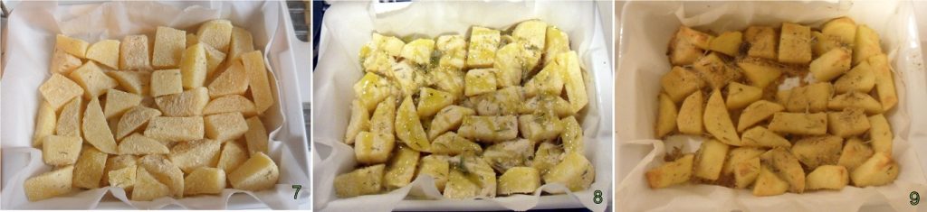 Aardappelen uit de oven met paneermeel en Parmezaanse kaas 3