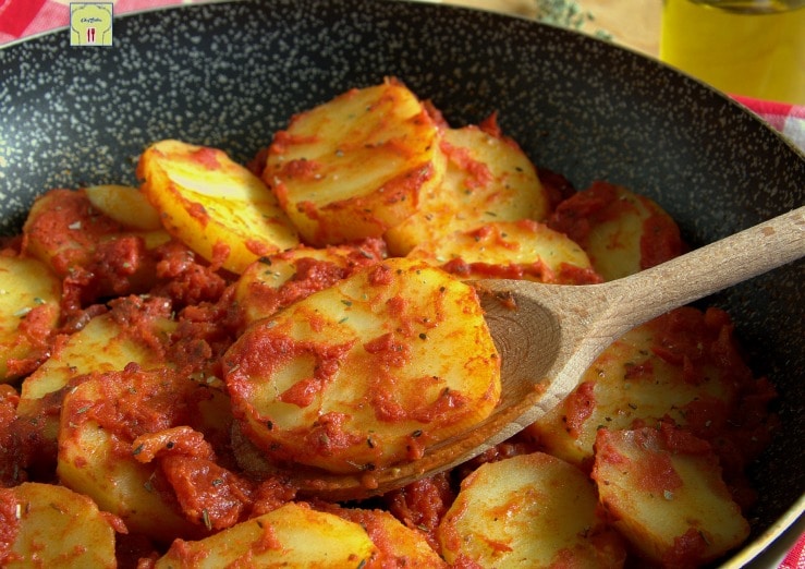 Aardappelen alla pizzaiola